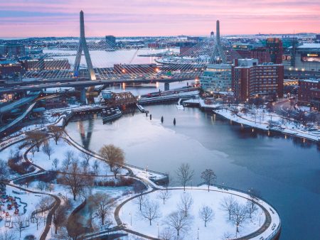 ZAKIM BRIDGE FROM CAMBRIDGE SIDE Supply