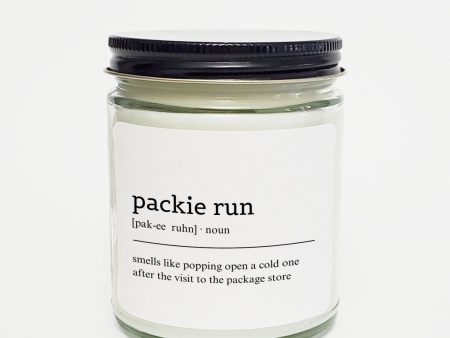 Packie Run Candle For Cheap