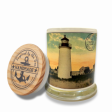 Vintage Postcard Candle - Plum Island Light Cheap