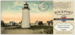 Vintage Postcard Candle - Plum Island Light Cheap