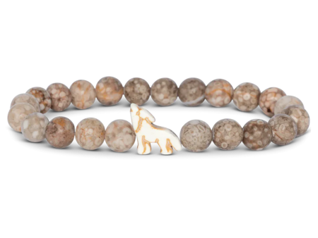 Fahlo Scout Bracelet - Wolf For Discount