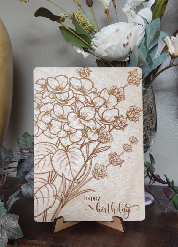 Floral Birthday Card Sale