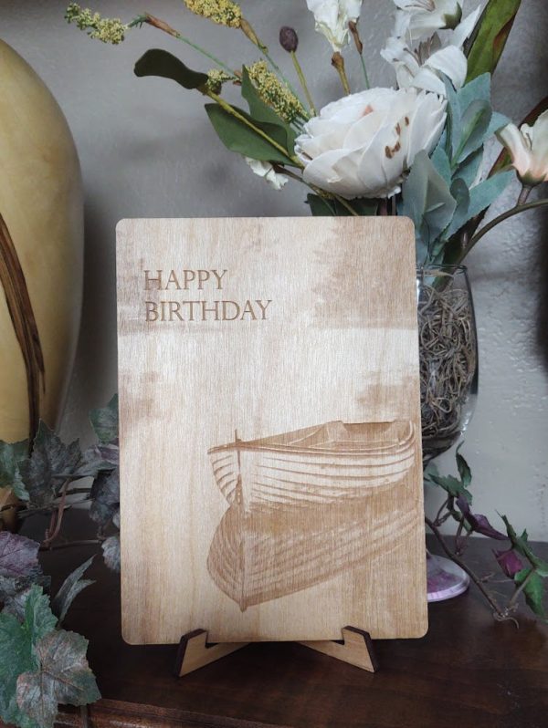 Boat Birthday Card Supply