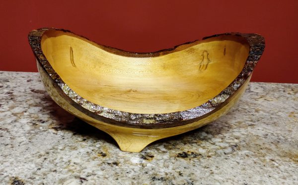 Ambrosia Maple Wood bowl #2026 For Cheap