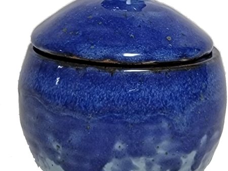 Blue Lidded Pot with Handle For Cheap