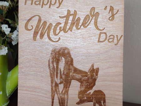 Doe and Fawn Mother s Day Greeting Card Online Sale