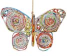 Butterfly Recycled Paper Ornament For Cheap